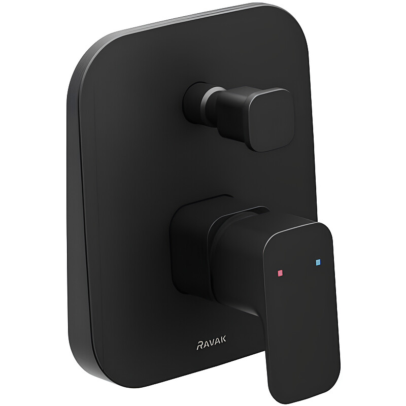 Ravak 10° Free black-TD F 061.20 Смеситель для душа черный матовый X070156