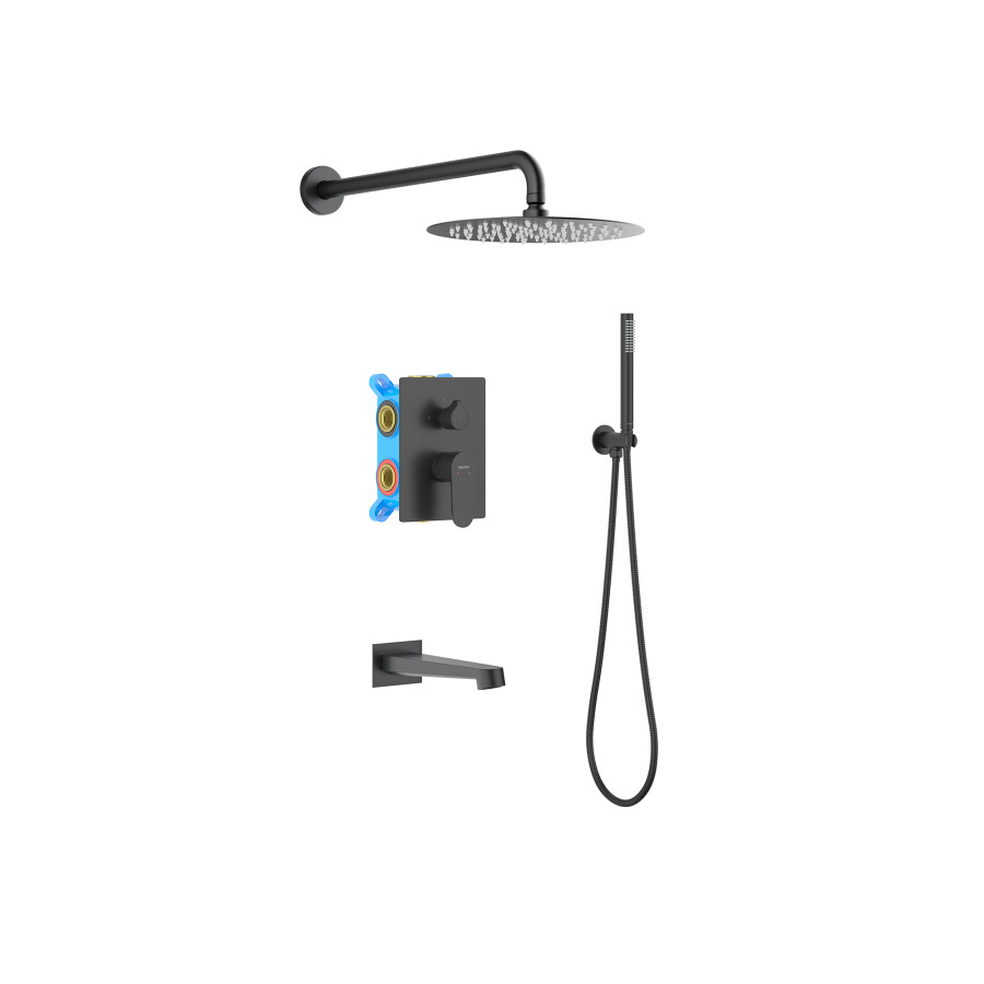 Aquatek Оберон Душевой комплект Set 4 в 1 AQ1273MB