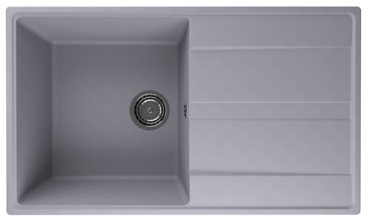 Мойка кухонная Ulgran Quartz Prima 850-05 бетон