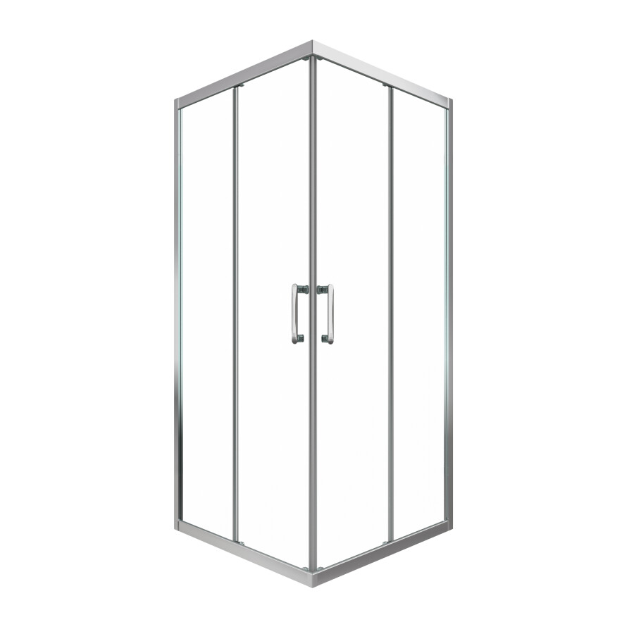 Triton-Pro Душевая ширма Fix 90×90 хром