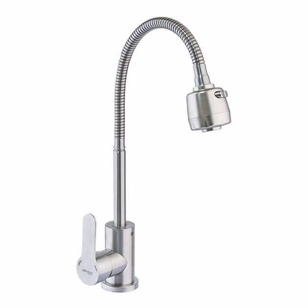 Mixxus DAX-011 Смеситель для кухни с гибким изливом Нержавеющая сталь CR0549