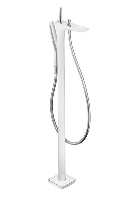 Hansgrohe PuraVida 15473400 смеситель для ванны напольный хром