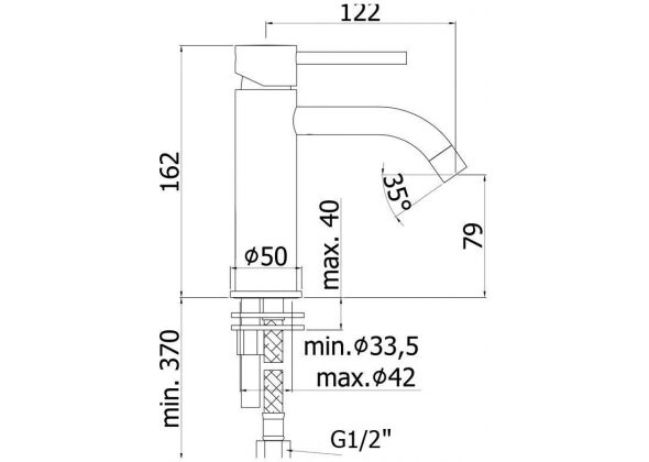 Paffoni Light LIGX071HGSP смеситель для раковины золото
