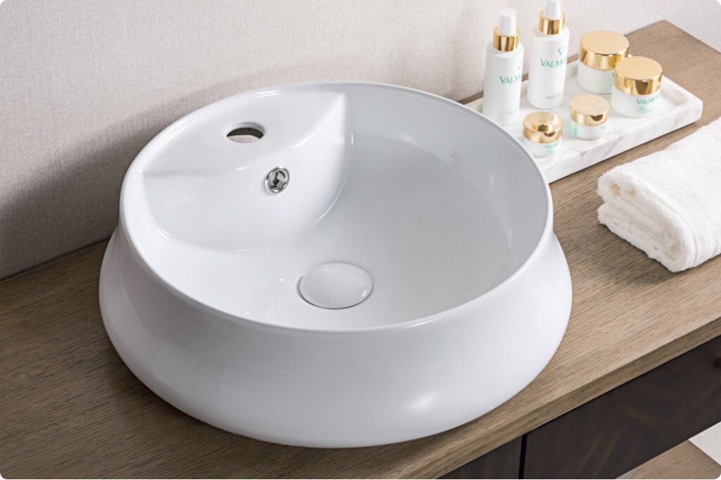 BelBagno BB1398 раковина накладная 46 см белая