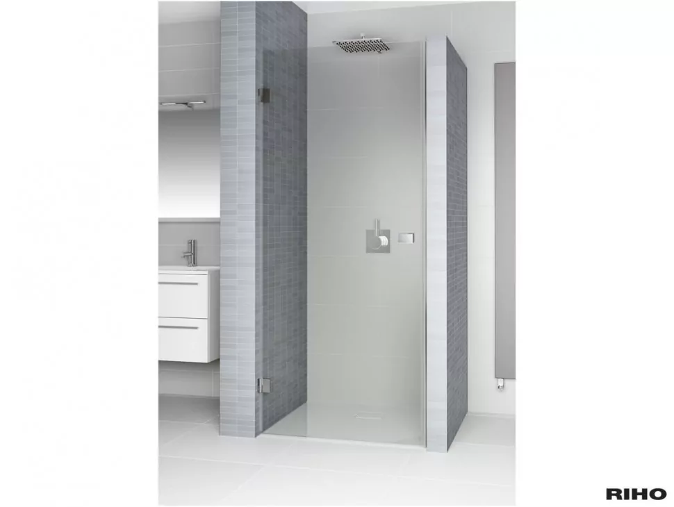 Riho Scandic X101 душевая дверь 100х200 R черный профиль G001008121