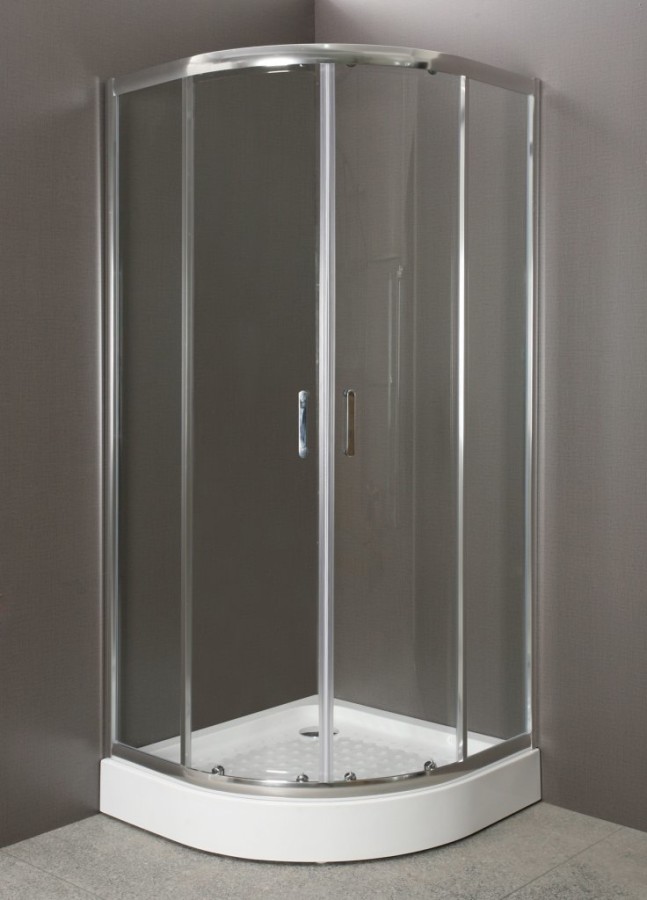 BelBagno UNO-195-R-2-80-C-Cr душевое ограждение 80*80*195