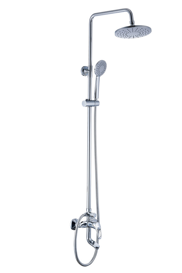 Душевая система Diadonna D80-335111 с поворотным изливом Хром