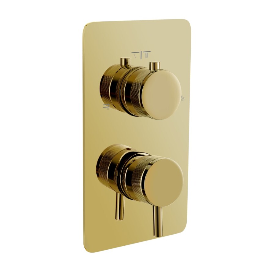 Смеситель встраиваемый 3-х проходной Boheme Cell Gold 135-3-G