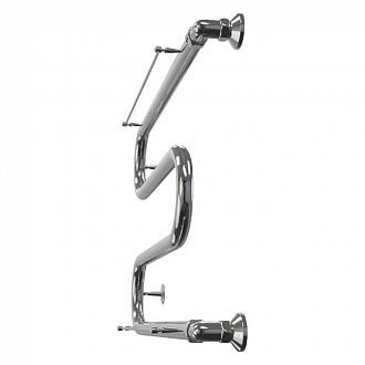 Argo М 50-50 1 с 2-мя полочками К-крепеж2 полотенцесушитель водяной 500*500