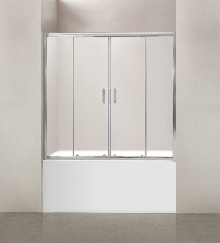 BelBagno Uno душевая шторка матовая 170х145 см UNO-VF-2-170/145-M-Cr