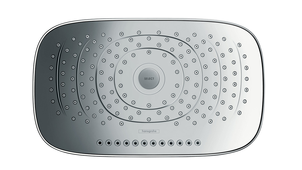 Верхний душ с держателем Hansgrohe 26468400 Raindance Select