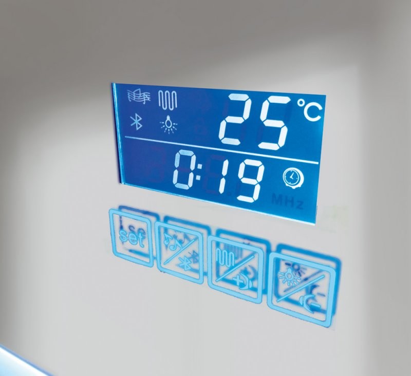 Зеркальное полотно BelBagno 80*60 SPC-800-600-LED