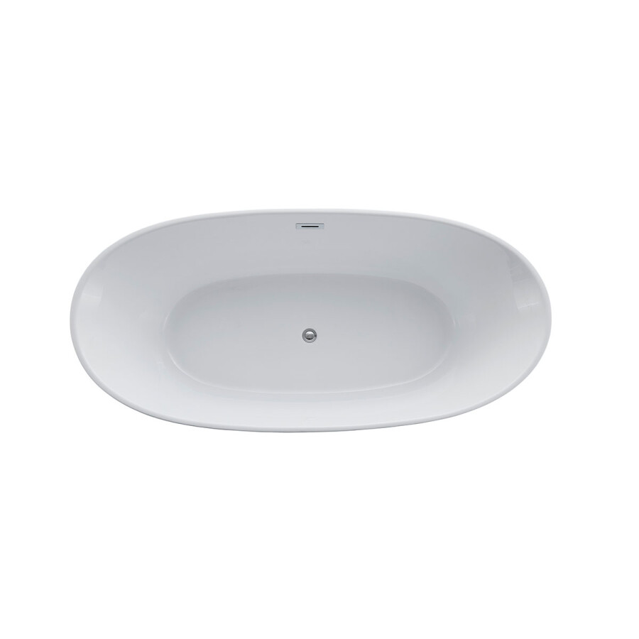 Vincea VBT-405-1600 ванна акриловая овальная 160 см белая