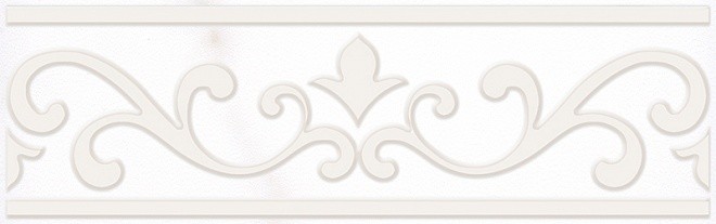 Kerama Marazzi Сари 20х6 см бордюр настенный белый