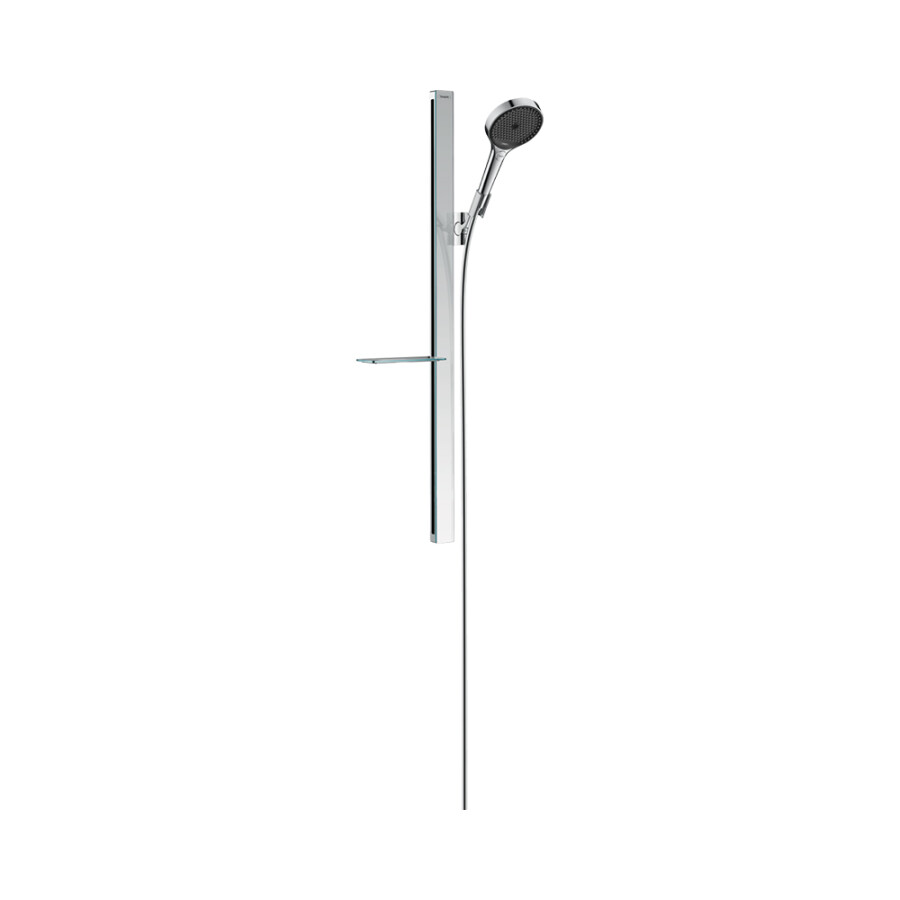 Hansgrohe Rainfinity Душевой набор 130 3jet со штангой 90 см и мыльницей хром 27671000