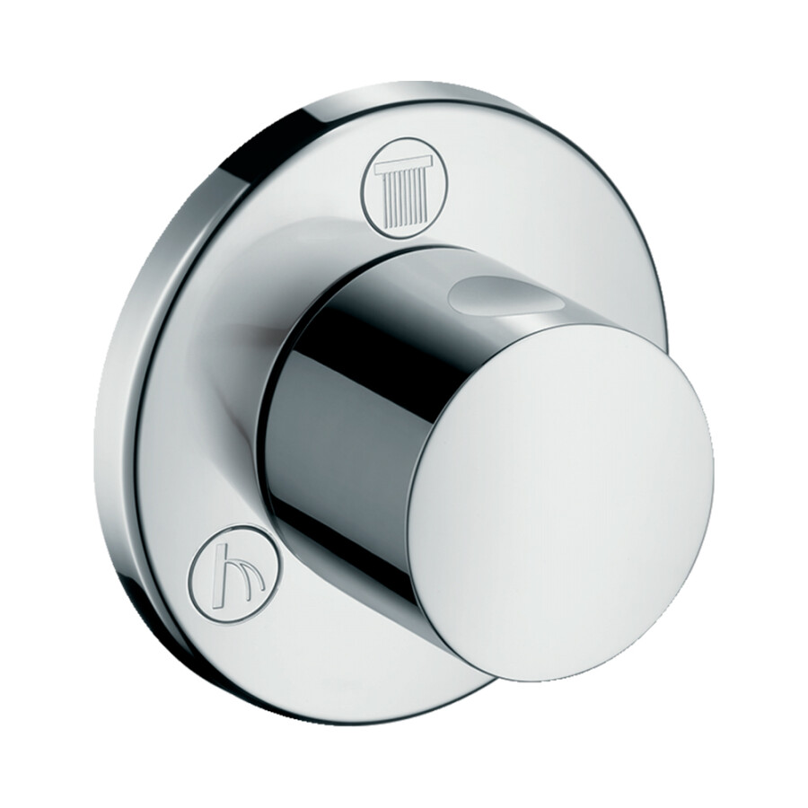 Hansgrohe Ecostat S Запорный / переключающий вентиль Trio/Quattro (внешняя часть) хром 15932000