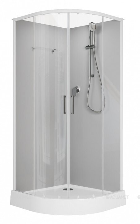 Aquanet Passion Evo R White душевая кабина набор 2 90*90*202