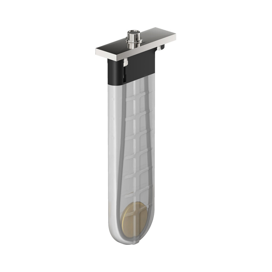Hansgrohe sBox Внешняя часть душа с прямоугольной розеткой хром 28010000