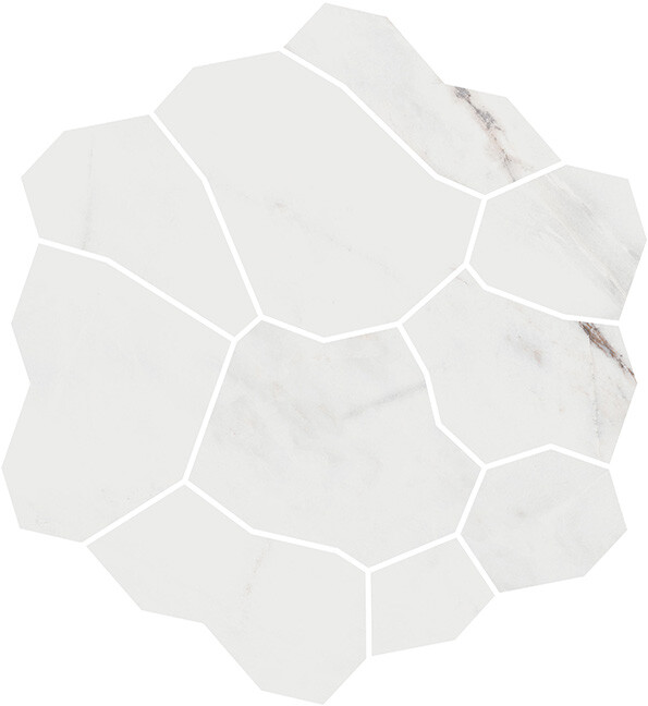 Керамическая плитка Декор Kerama Marazzi Прованс Марсель наборный Серый светлый глянцевый обрезной 31,5x34,2x0,9 KMD2HID017BR