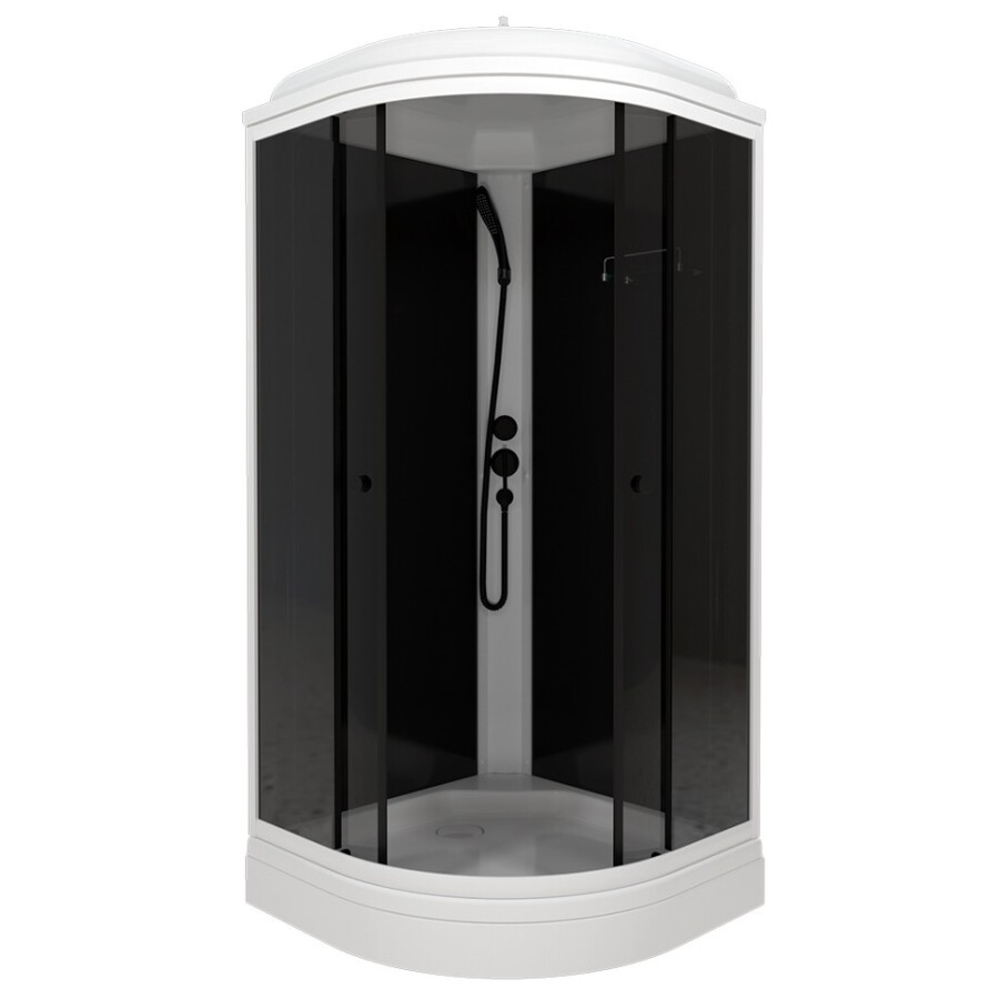 Triton Душевая Кабина Грэй-Блэк 90*90 А (ПД31) Щ0000067302