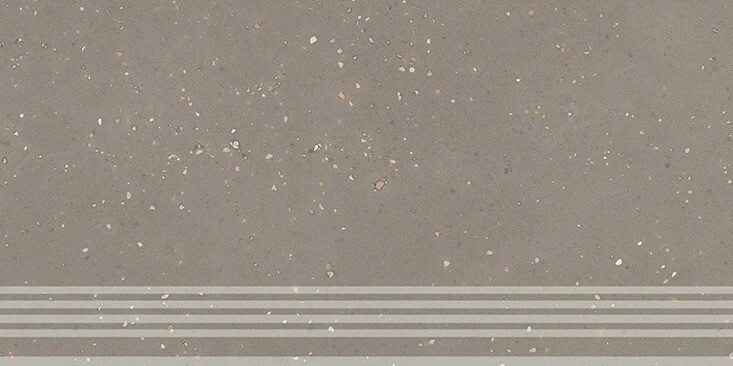 Керамический гранит Ступень Kerama Marazzi Прованс Пунтум серый матовый обрезной 30x60x0,8 KM6060G1211R8GRF