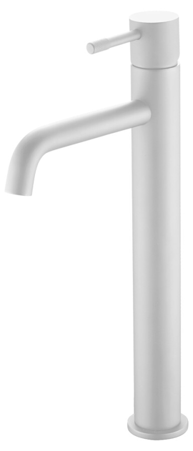 Смеситель для умывальника высокий Boheme Uno Белый матовый 462-MW