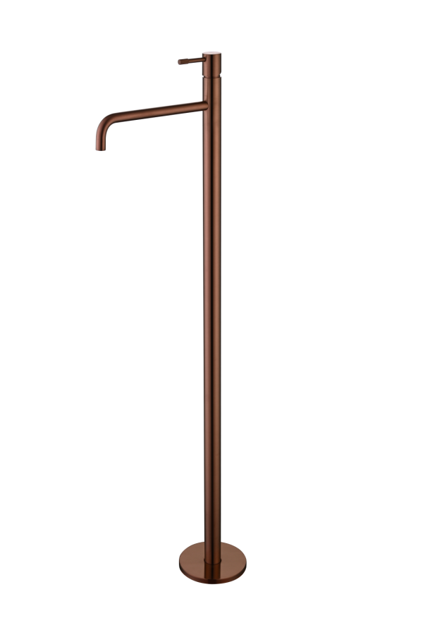 Смеситель для раковины напольный Boheme Uno Brushed Bronze 107-BRB