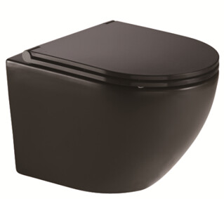 BelBagno Sfera-R BB046CHR-NERO унитаз подвесной