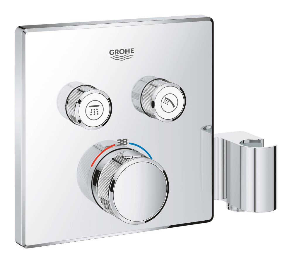Grohe Grohtherm смеситель для душа на 2 потребителя (внешняя часть) 29125000