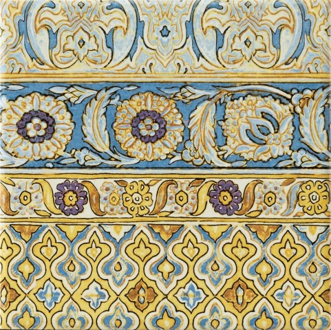 Tubadzin Majolika Intence A 20х20 см декор настенный