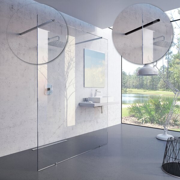 Ravak Walk-In Free 1600 x 2000 Неподвижная стенка Bright Alu+Transparent GW9FS0C00Z1