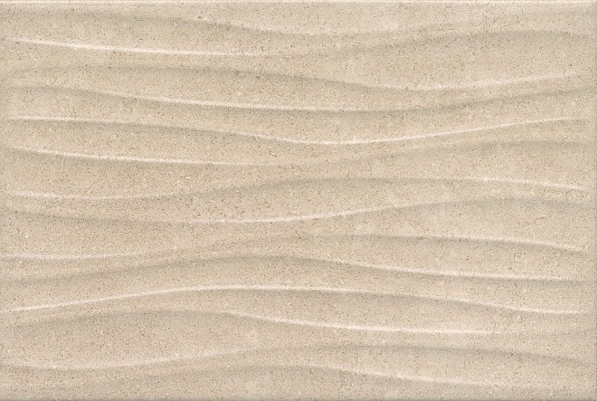 Kerama Marazzi Золотой пляж 20х30 см плитка настенная бежевая матовая структурная 8274