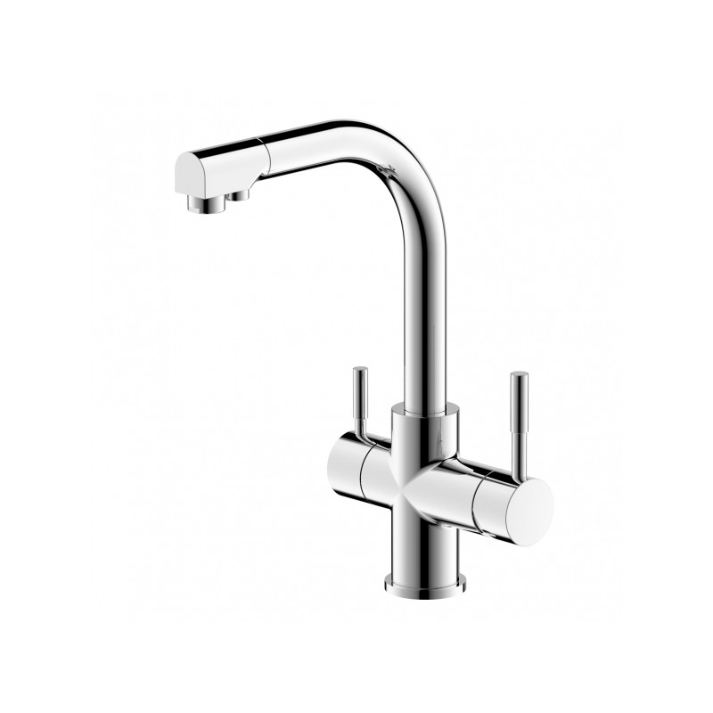 Bravat Palace F729261CP-RUS смеситель для кухни хром