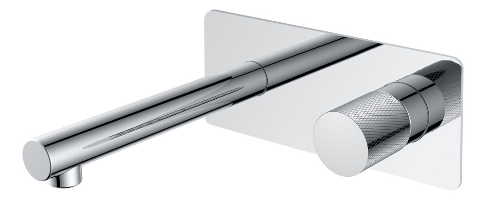 Смеситель для раковины из стены Boheme Stick ручка Touch Хром 125-CRCR.2