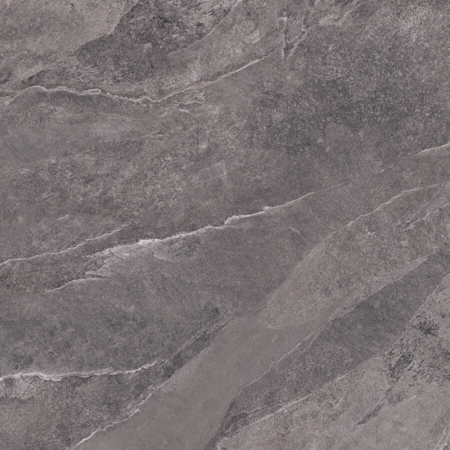 Керамогранит Cersanit Coastline темно-серый ректификат рельеф 59,8x59,8 A17894