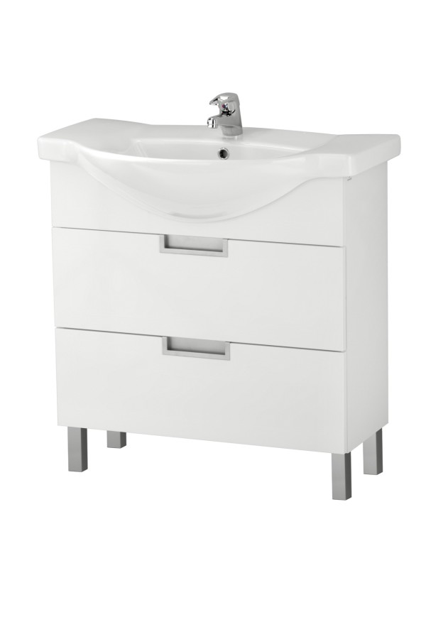 Тумбочка с умывальником Cersanit Dahlia 80 см
