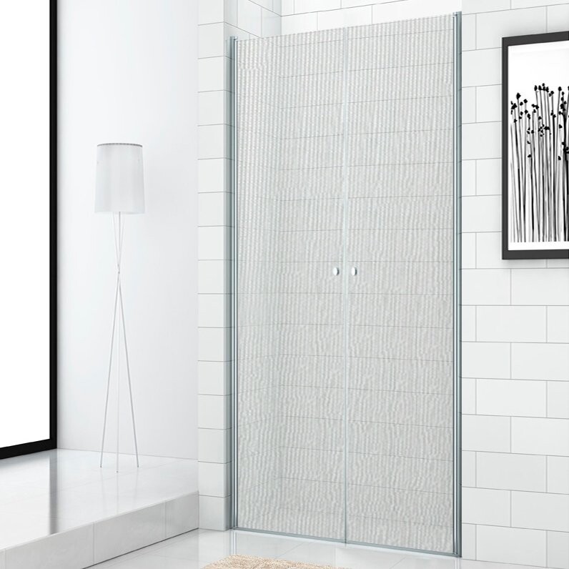 Cezares ECO-O-B-2-90-P-Cr душевые двери 90*190