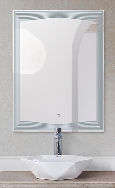 Зеркальное полотно BelBagno 80*80 SPC-LNS-800-800-LED-TCH