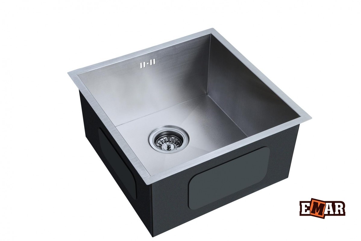 Emar EMB-101 кухонная мойка satin 45x45 см