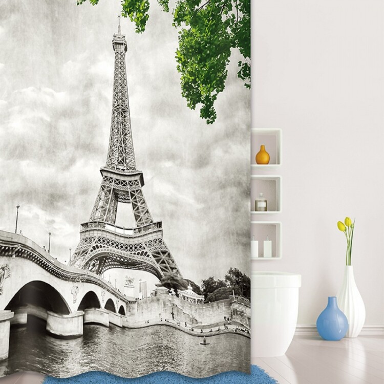 Iddis Paris Days 541P18Ri11 180*200 штора для ванной