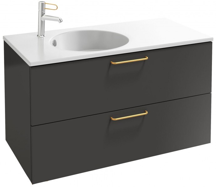 Jacob Delafon Odeon Rive Gauche EB2524-R8-N18 100 см тумба под раковину подвесная