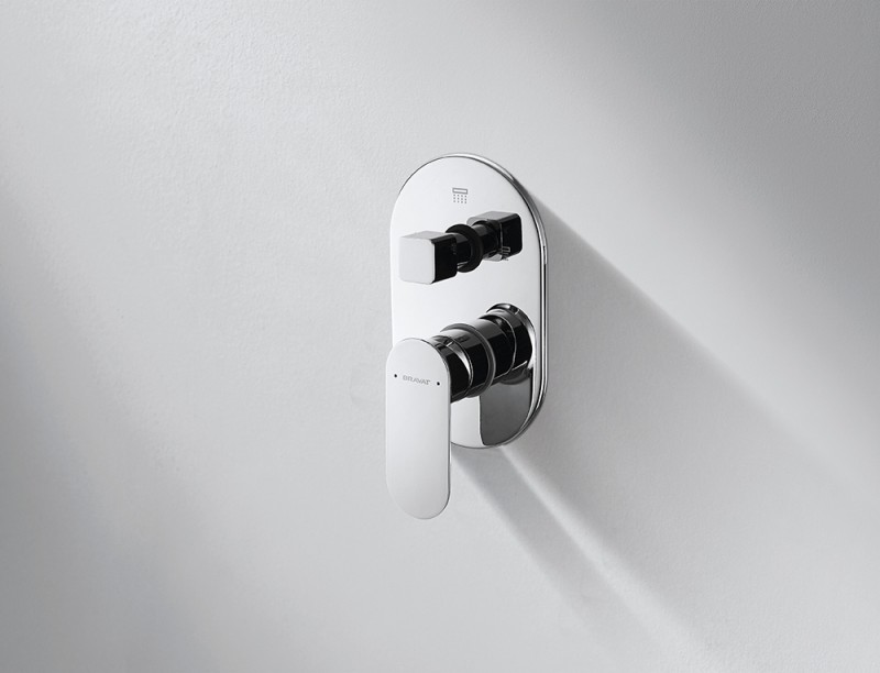 Bravat Gina P69194C-ENG смеситель скрытого монтажа хром