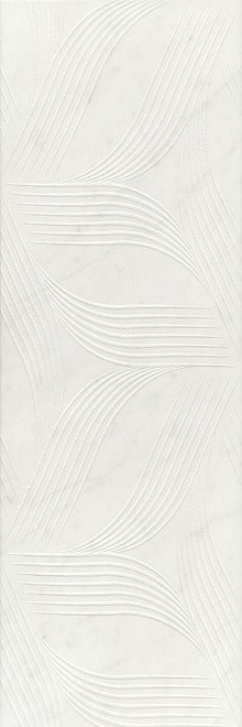 Kerama Marazzi Борсари 25х75 см ALD\A28\12103R декор настенный белый матовый