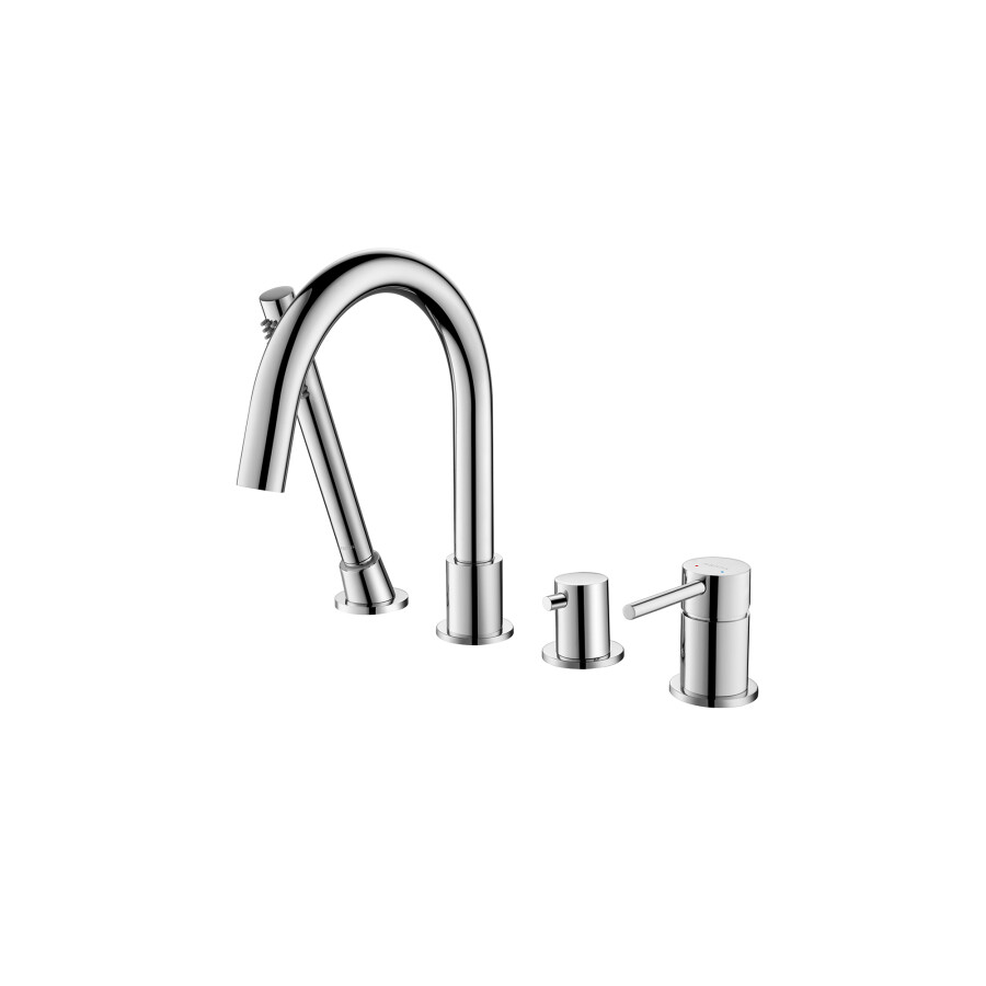 Aquatek Европа Смеситель на борт ванны на 4 отв. AQ1348CR