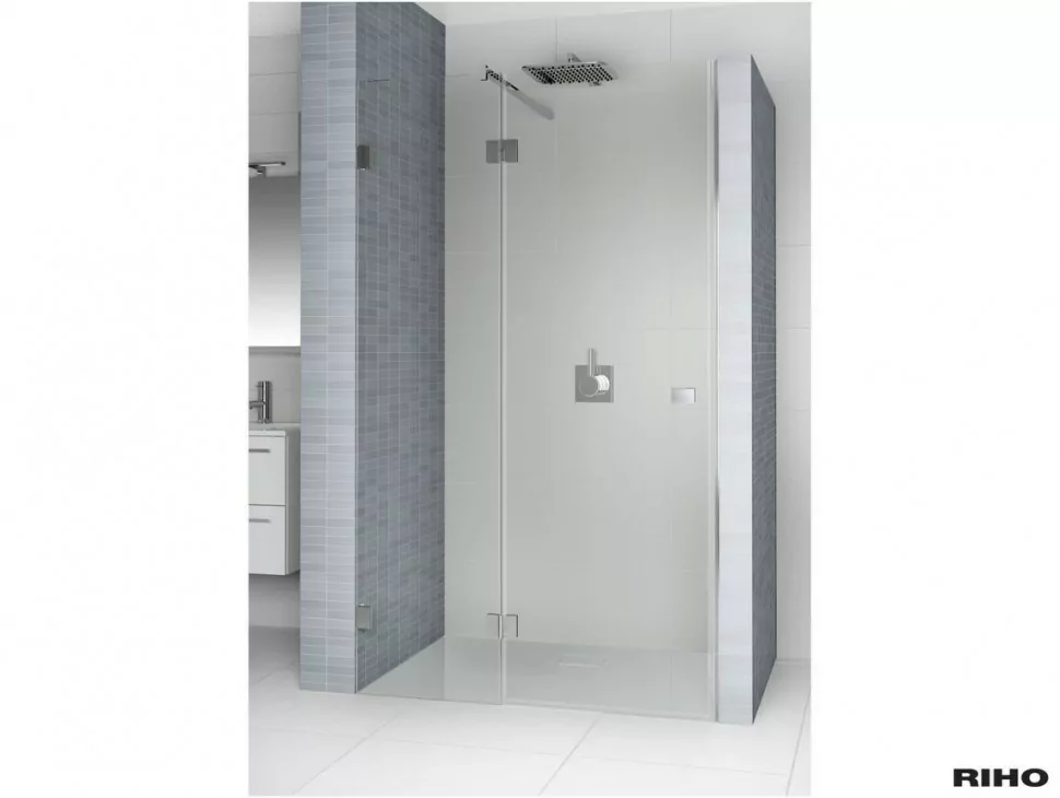 Riho Scandic X104 душевая дверь 100х200 R профиль черный G001024121