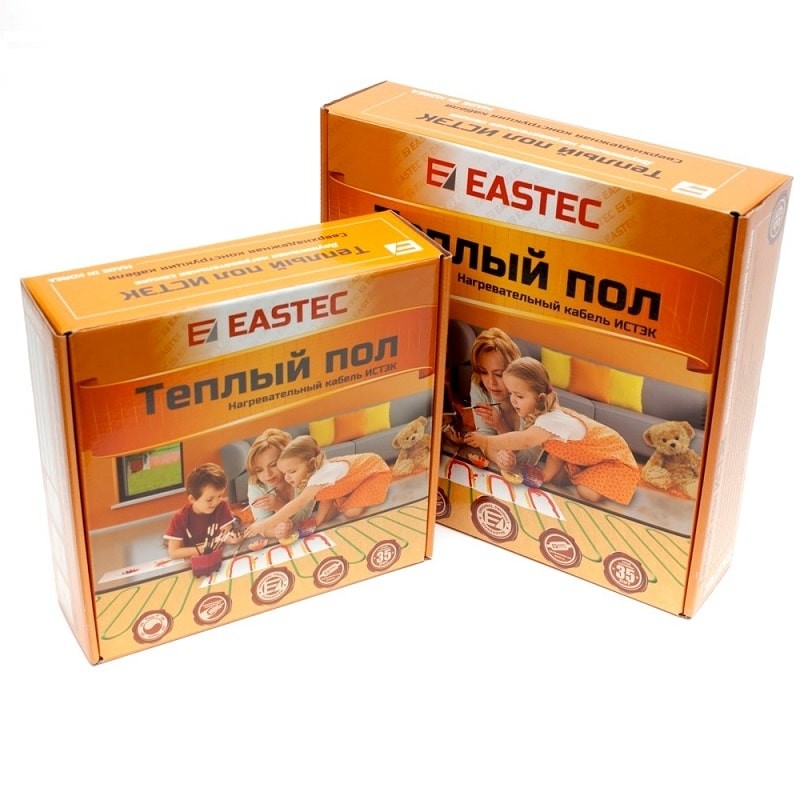Комплект теплого пола в бухте EASTEC ECС 1600 20-80 м