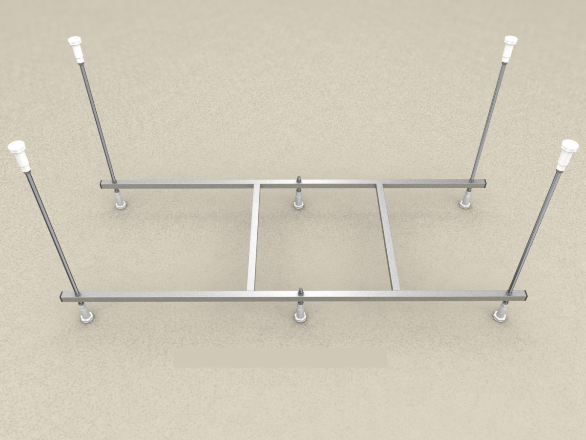 Акватек Мия KAR-0000028 каркас сборный к ванне 165x70 см
