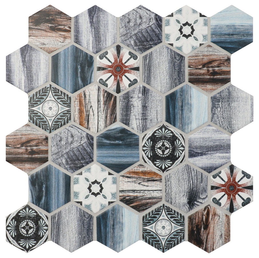 Bonaparte Mumbai мозаика керамогранитная 28х27 см