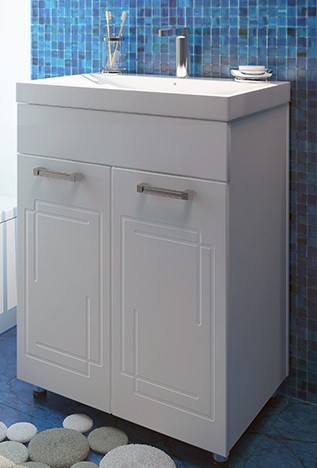EvaGold Sevilla тумба 60 см с раковиной CITY 60/Como 60 EG010140