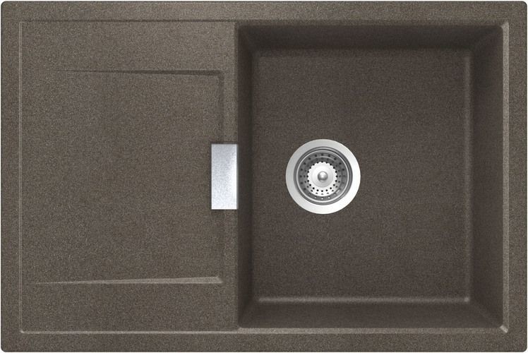 Schock Eton 50D 700609 кухонная мойка бронза 76.5x51 см